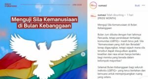 Universitas Indonesia menegaskan unggahan Pride Month SUMA UI bukan sikap resmi kampus. Di tengah polemik yang viral, UI melakukan evaluasi internal sementara alumni SUMA UI menyampaikan keberatan.(istimewa)