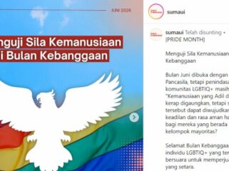 Universitas Indonesia menegaskan unggahan Pride Month SUMA UI bukan sikap resmi kampus. Di tengah polemik yang viral, UI melakukan evaluasi internal sementara alumni SUMA UI menyampaikan keberatan.(istimewa)