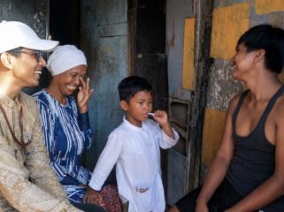 Indonesia memiliki potensi wakaf hingga Rp400 triliun per tahun. Berry Kurniawan mengajak masyarakat memulai wakaf produktif dari Rp1.000 sehari melalui Gerakan Seribu Cinta.(istimewa)