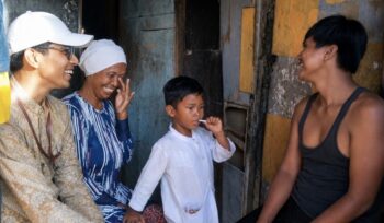 Indonesia memiliki potensi wakaf hingga Rp400 triliun per tahun. Berry Kurniawan mengajak masyarakat memulai wakaf produktif dari Rp1.000 sehari melalui Gerakan Seribu Cinta.(istimewa)