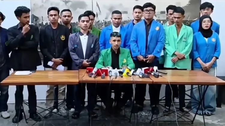 Polemik baru muncul dalam konferensi pers terkait Tiyo. Sejumlah pihak mempertanyakan legalitas dan mandat peserta yang mengatasnamakan BEM karena disebut tidak mewakili keputusan resmi organisasi.(istimewa)