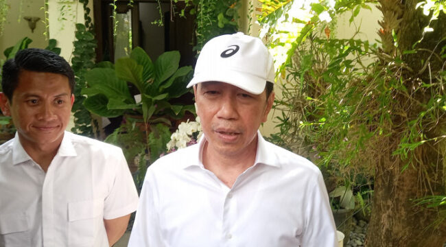 Jokowi memulai safari politik dari Lampung dengan menghadiri tiga Rakorda PSI. Ia membawa misi memperkuat struktur partai agar berkembang menjadi mesin politik besar sekaligus mendorong kesadaran politik masyarakat.(Istimewa)