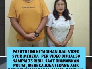 Pasangan suami istri asal Kediri diamankan polisi setelah diduga memproduksi dan menjual lebih dari 40 video dewasa melalui Telegram. Keduanya kini menjalani proses hukum di Polres Tulungagung.(Istimewa)