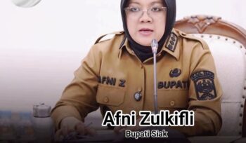 Bupati Siak Afni Zulkifli mengeluhkan daerahnya menyetor Rp1 triliun ke pemerintah pusat tetapi hanya mendapat pembangunan jalan nasional sepanjang 1 kilometer. Pernyataan itu memunculkan kembali perdebatan soal keadilan fiskal pusat dan daerah.(istimewa)