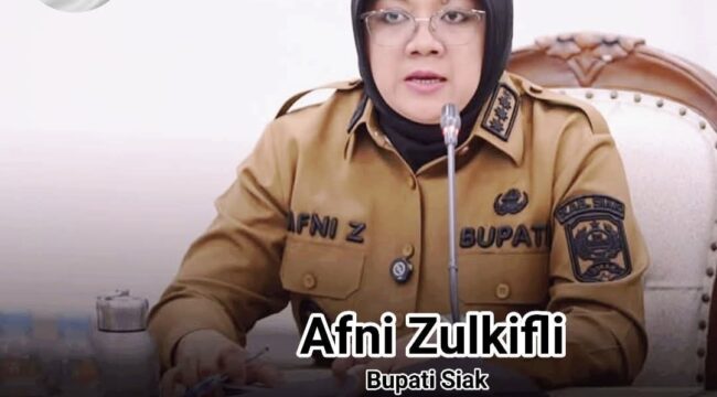 Bupati Siak Afni Zulkifli mengeluhkan daerahnya menyetor Rp1 triliun ke pemerintah pusat tetapi hanya mendapat pembangunan jalan nasional sepanjang 1 kilometer. Pernyataan itu memunculkan kembali perdebatan soal keadilan fiskal pusat dan daerah.(istimewa)