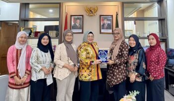 Wabup Tangerang Intan Nurul Hikmah berdialog dengan pengurus Bhavani Indonesia terkait peluang kolaborasi program pemberdayaan perempuan dan perlindungan anak di Kabupaten Tangerang.(istimewa)