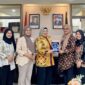 Wabup Tangerang Intan Nurul Hikmah berdialog dengan pengurus Bhavani Indonesia terkait peluang kolaborasi program pemberdayaan perempuan dan perlindungan anak di Kabupaten Tangerang.(istimewa)