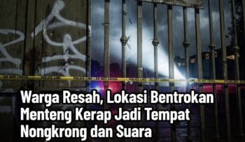 Warga Jalan Tambak I, Menteng, mengaku telah lama terganggu suara musik keras dari sebuah kafe sebelum bentrokan terjadi. Polisi masih menyelidiki penyebab kericuhan.