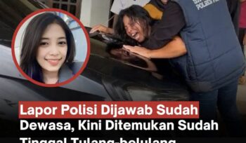 Kasus hilangnya Feni Ere di Palopo kembali menjadi sorotan setelah hasil forensik memastikan tulang-belulang yang ditemukan adalah milik korban. Keluarga mengaku sempat melapor ke polisi, namun merasa laporan tidak ditindaklanjuti secara serius.(Istimewa)