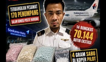 Pilot Malaysia Airlines Mohd Saufi bin Othman ditetapkan sebagai tersangka setelah kedapatan membawa 25,1 kg ekstasi dan 4 gram sabu melalui Bandara Soekarno-Hatta. Tes urine juga positif MDMA, sabu, dan kokain.