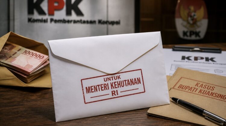 KPK mengungkap kronologi amplop Bupati Kuansing yang dibawa ke Menhut Raja Juli. Uang diduga berasal dari SHU KUD dan telah dikembalikan 17 hari sebelum OTT KPK.