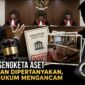 Kuasa hukum Nancy mempertanyakan kesaksian Dwi Febri dalam sidang sengketa aset di PN Jakarta Selatan. Jika terbukti memberikan keterangan palsu di bawah sumpah, pihak Nancy siap menempuh jalur hukum.(AI)