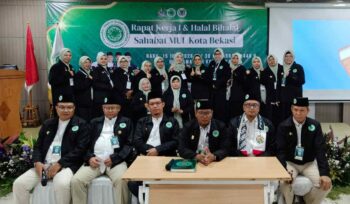 Konferensi pers Sahabat MUI di Asrama Haji Bekasi