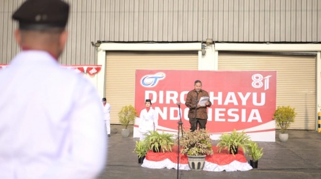 Upacara bendera HUT ke 81RI OT Group