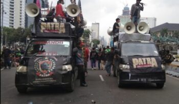 Sekjen PATRA Irfan Ardhiyanto mengingatkan driver ojol dan masyarakat agar tak mudah terprovokasi serta mengajak menghormati bulan kemerdekaan menjelang HUT RI ke 81