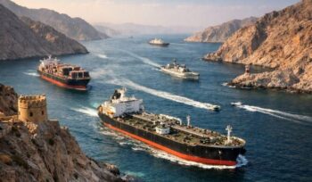 Iran menegaskan Selat Hormuz belum dibuka sampai AS memenuhi tuntutan Teheran. Trump memilih menunggu tekanan ekonomi, sementara Oman memediasi pengaturan jalur pelayaran.(Istimewa)