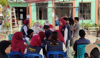 Sambut HUT ke-81 RI, Warga RW 12 Villa Jatirasa Serbu Aksi Donor Darah