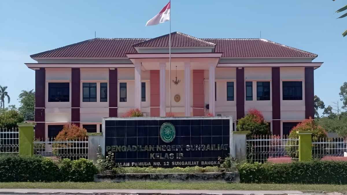 Pengadilan Negeri (PN) Sungailiat.