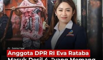 Tak Disangka! Nama Anggota DPR Eva Stevany Rataba Masuk Desil 4 DTSEN, Ada Apa?