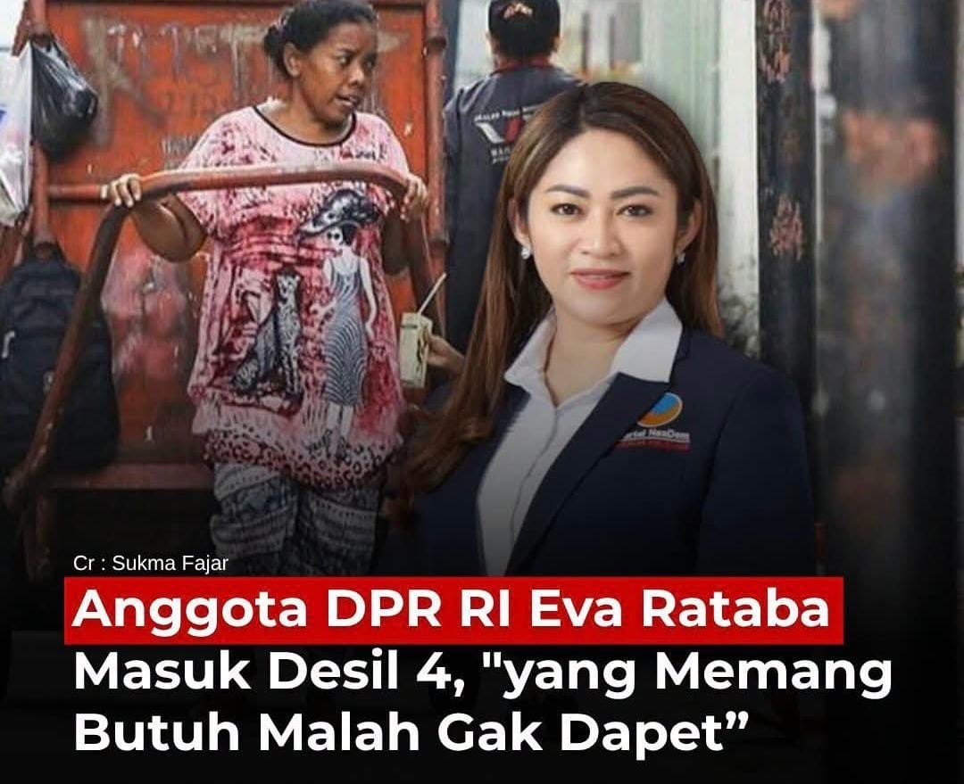 Nama anggota DPR RI Fraksi NasDem Eva Stevany Rataba tercantum dalam desil 4 DTSEN Toraja Utara. Ia mendatangi Dinas Sosial untuk mempertanyakan data tersebut.(istimewa)