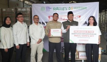 Abdul Rasyid Foundation Bersama CBI Group Kirim 19 Ton Bantuan untuk Korban Gempa NTT