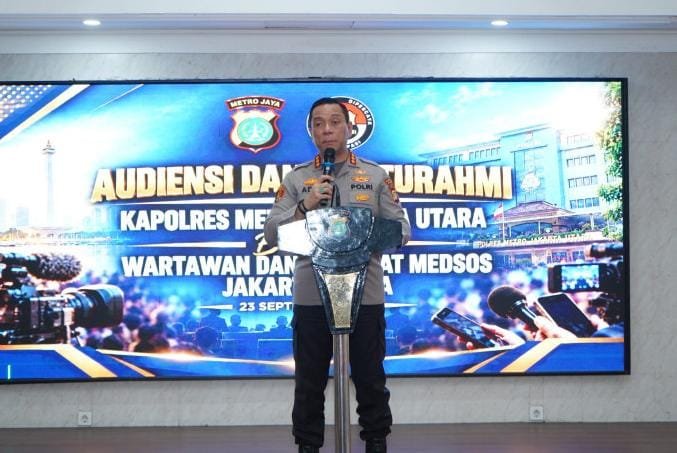 Kapolres Jakut Ajak Wartawan dan Pegiat Media Sosial Perkuat Sinergi Jaga Kamtibmas