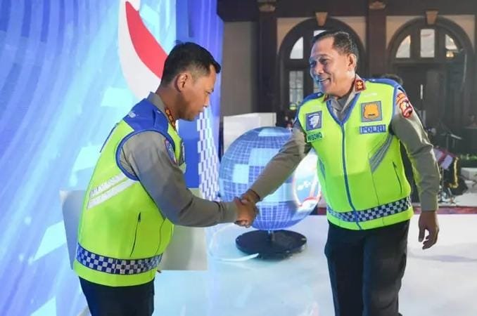 Hari Lalu Lintas Bhayangkara 2026, Ditlantas Polda Bengkulu Raih Juara 3 Penanganan Laka. (Foto: Istimewa)