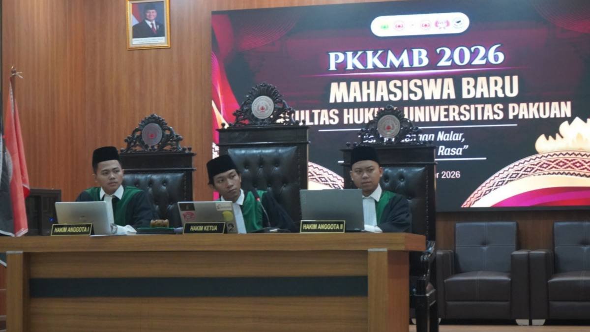 Gelaran pengenalan kehidupan kampus bagi mahasiswa baru 2026/2027 Fakultas Hukum Universitas Pakuan (FH Unpak). 