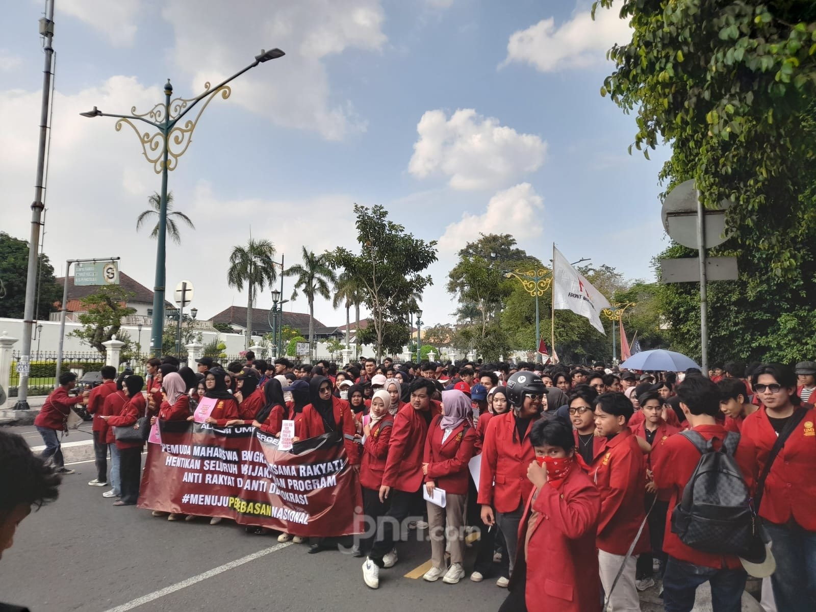 BEM UMY mengajak mahasiswa menyampaikan aspirasi secara kritis dan bertanggung jawab, menjaga kamtibmas, serta menghindari provokasi.(Istimewa)