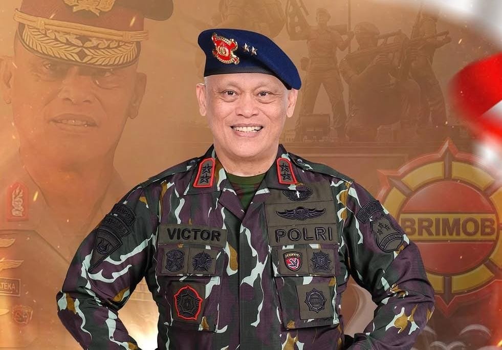 Irjen Pol Victor Alexander Lateka Jadi Wadankor Brimob, Pernah di Densus 88 dan BIN. (Foto: Istimewa)