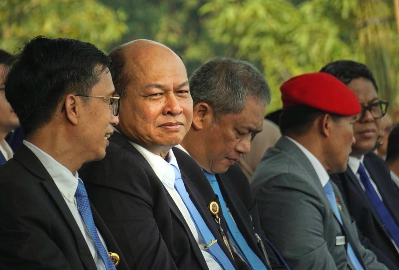 Ditur PT PAL Kaharuddin Djenod menghadiri HUT ke-81 TNI. (Foto: PT PAL)