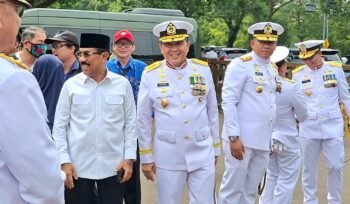Wakasal Berikan Penghormatan Terakhir kepada Mantan Panglima TNI Laksamana Widodo AS