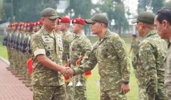 56 Personel TNI AD Siap Berjuang di AARM 2026, Kasad Tekankan Disiplin dan Sportivitas