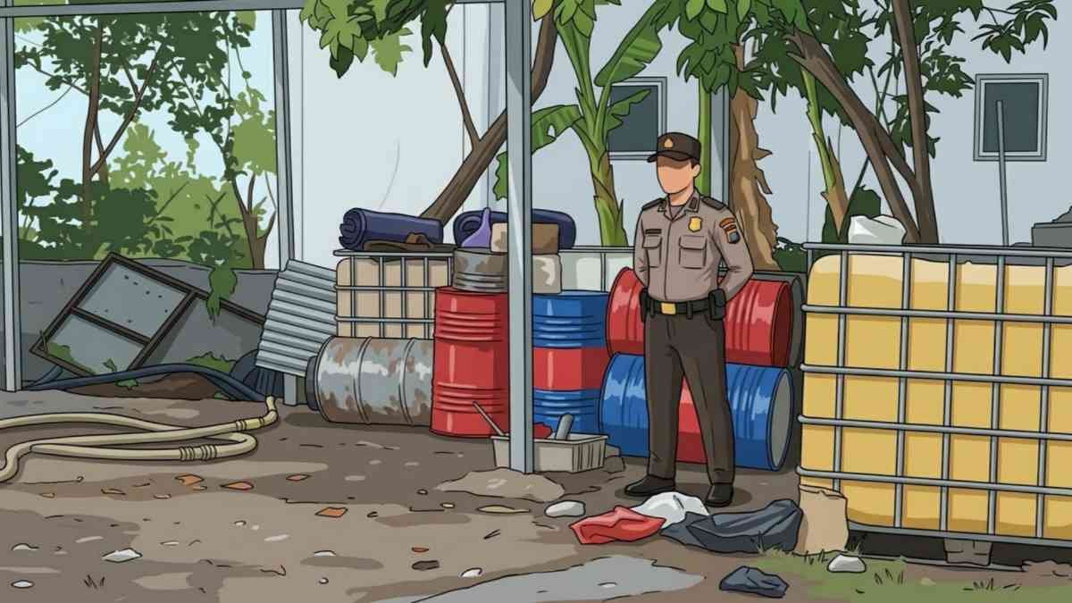 Diduga Gudang Minyak Ilegal di Bintara Jaya Beroperasi, Nama Kapolres Dicatut?