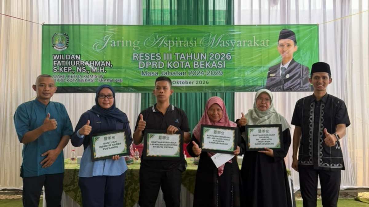 Anggota DPRD Kota Bekasi, Wildan Faturahman.